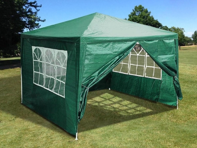 Zahradní stan pavilon s bočnicemi 3x3 m zelený od MultiGarden