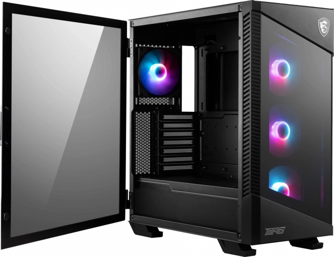 Skříň MPG VELOX 100R TEMPERED GLASS 2USB 3.1
