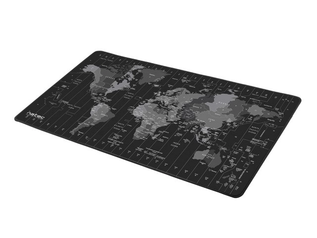 Mapa časového pásma Maxi podložka pod myš 800x400