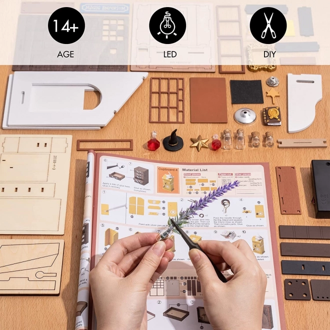 RoboTime miniatura domečku - Kouzelnický krámek