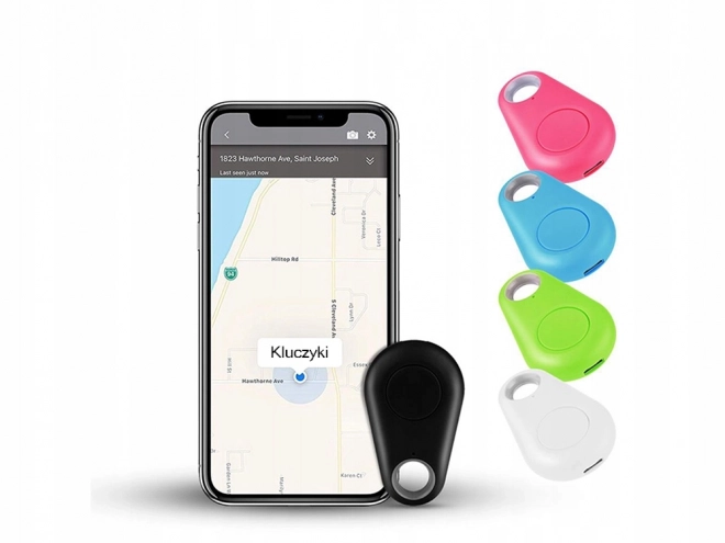 Přívěsek GPS pro vyhledávání klíčů v telefonu Bluetooth