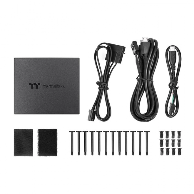 Ventilátor ToughFan RGB 12 cm černý