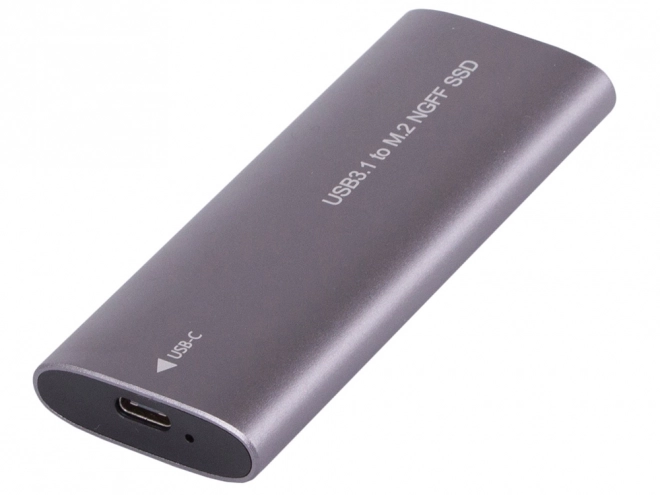Externí box pro m.2 sata (ngff) ssd, usb 3.1 type-c, 2230–2280