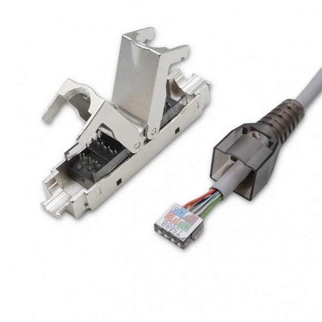 Beznástrojový konektor RJ45 STP Cat6