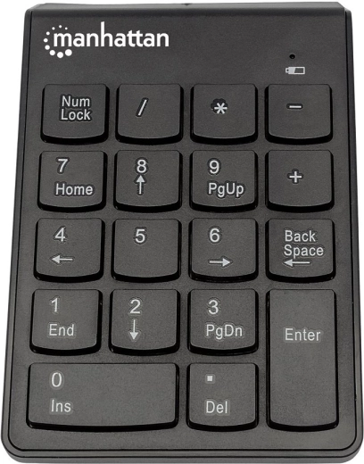 Rychlé číselné zadávání s 18 klávesami