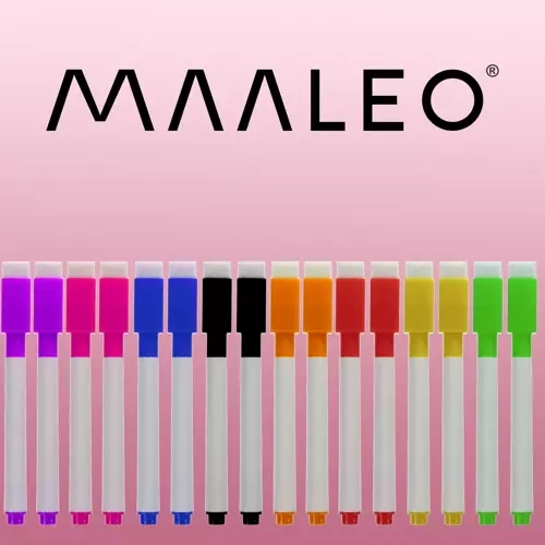 Sada stíratelných popisovačů Maaleo 21647 - 16ks