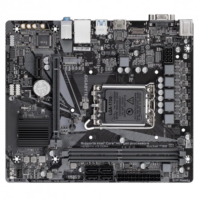 Základní deska H610M H V3 DDR4 s1700 2DDR4 HDMI USB mATX