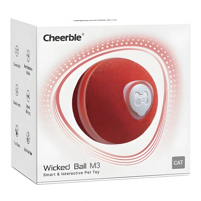 Chytrý míček pro kočky Cheerble Wicked Ball