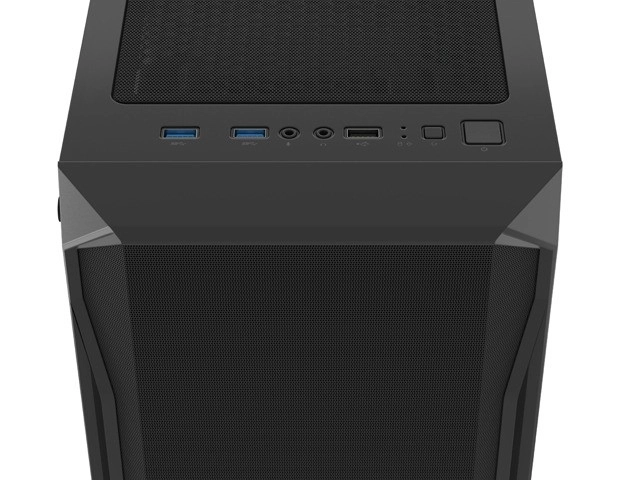 Fury Shobo SH4 RGB Midi Tower s oknem Black