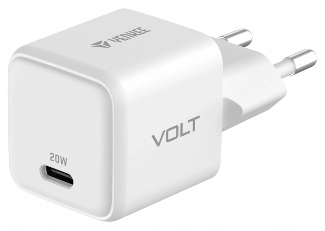 USB C 20W 3A Power Delivery 3.0 QC 3.0 síťová nabíječka Bílá