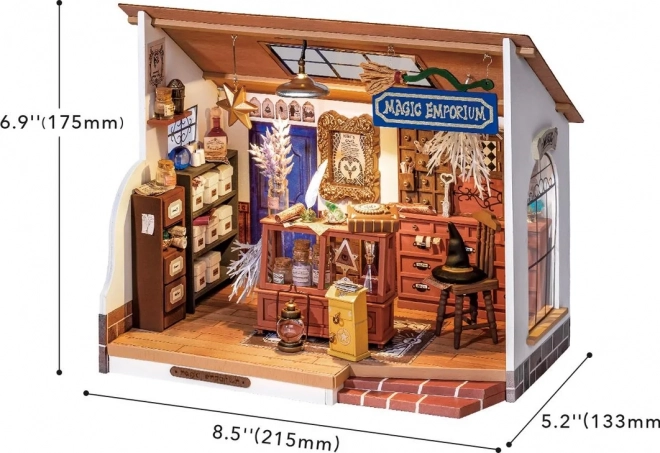 RoboTime miniatura domečku - Kouzelnický krámek