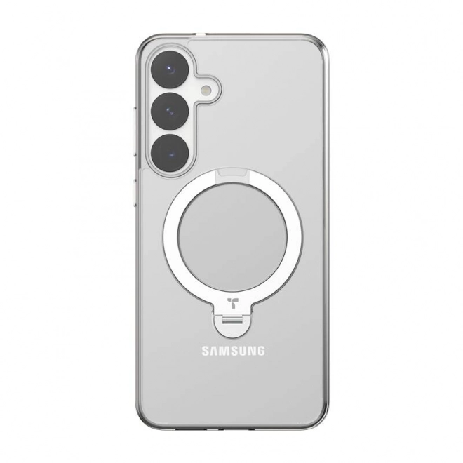 Pouzdro Torras Ostand Spin Series pro Samsung S25 transparentní