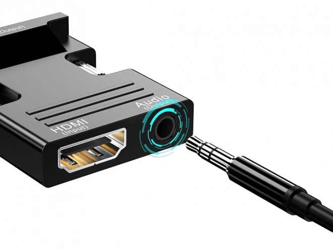 Adaptér HDMI na VGA D-Sub s audio