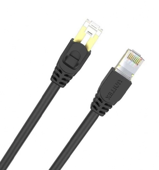 Patchcord Cat.7 SSTP (8P8C) RJ45, 15M, C1814EBK černý