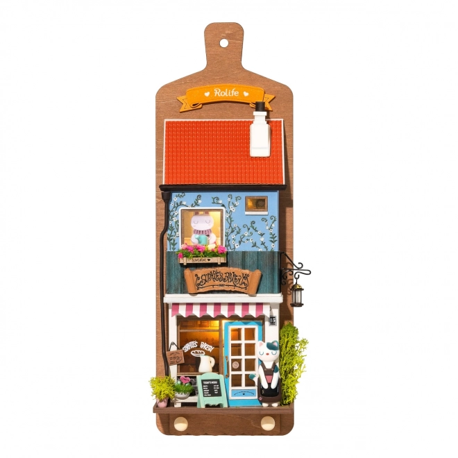 Miniatura domečku k zavěšení - Sofiina pekárna
