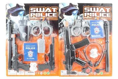 Policejní sada s obuškem a příslušenstvím