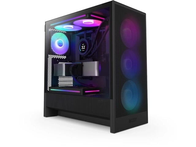 Počítačová skříň H5 FLOW RGB Mid Tower Černá