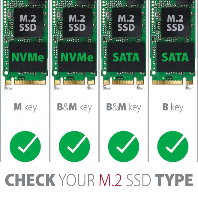 Interní adaptér PCIe x4 PCEM2-D, 1x M.2 NVMe M-key + 1x SATA B-key slot, SP & LP