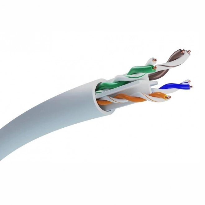 Síťový kabel CAT6 UTP V2 vnitřní 25M kroucená dvojlinka
