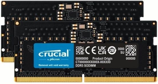Paměť DDR5 SODIMM 16GB 5600MHz Crucial