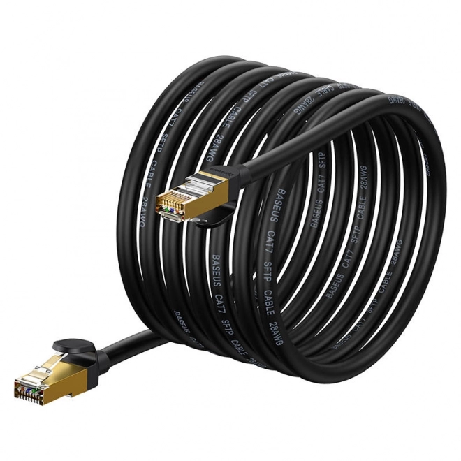 Síťový kabel Baseus Ethernet RJ45, 10 Gb/s, 8 m (černý)