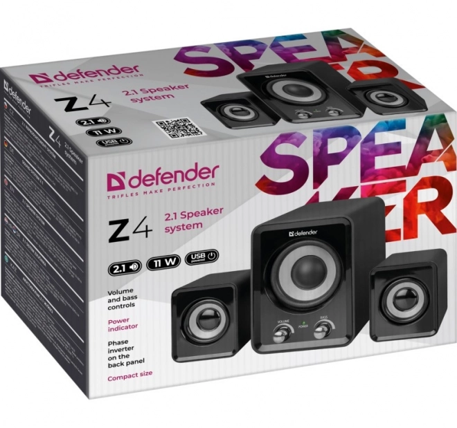 Počítačové reproduktory Z4 2.1 USB, 11W