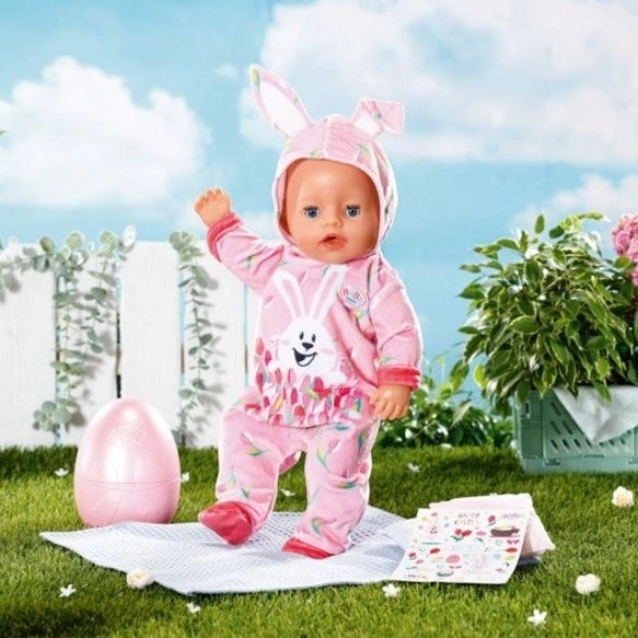 BABY born Velikonoční vajíčko s oblečkem a samolepkami