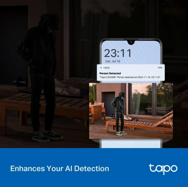 Venkovní sledovací kamera Wi-Fi Tapo C325WB