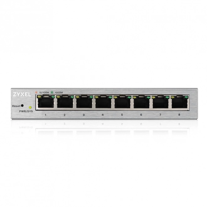GS1200-8 8portový gigabitový webově spravovaný přepínač GS1200-8-EU0101F