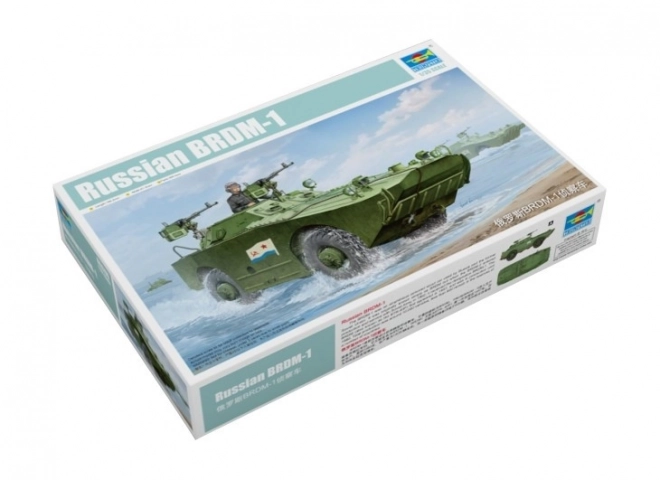 Model plastového vozidla Ruský BRDM-1