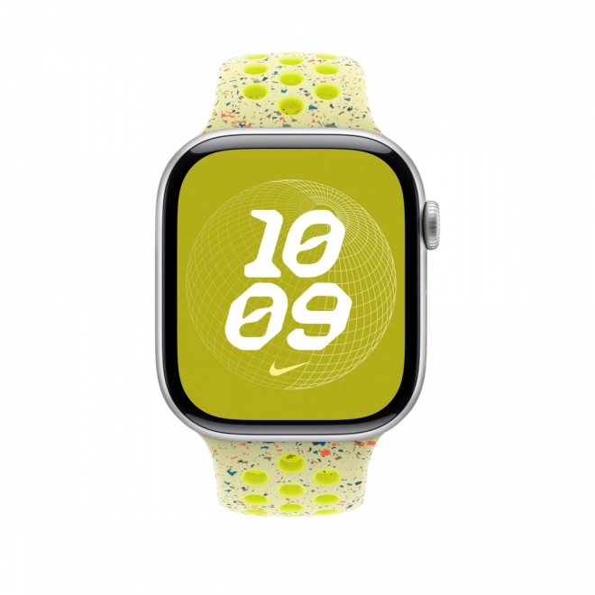 Sportovní pásek Nike ve fluorescenční žlutozelené barvě