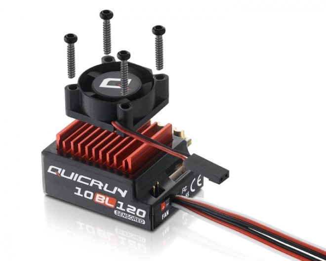 Obousměrný elektronický regulátor otáček HW30125000 Hobbywing QuicRun