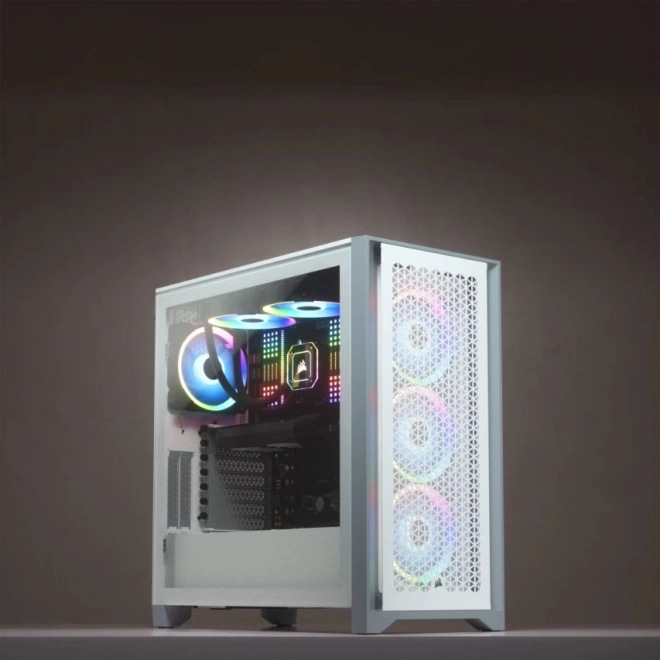 4000D Airflow TG skříň bílá Mid Tower ATX