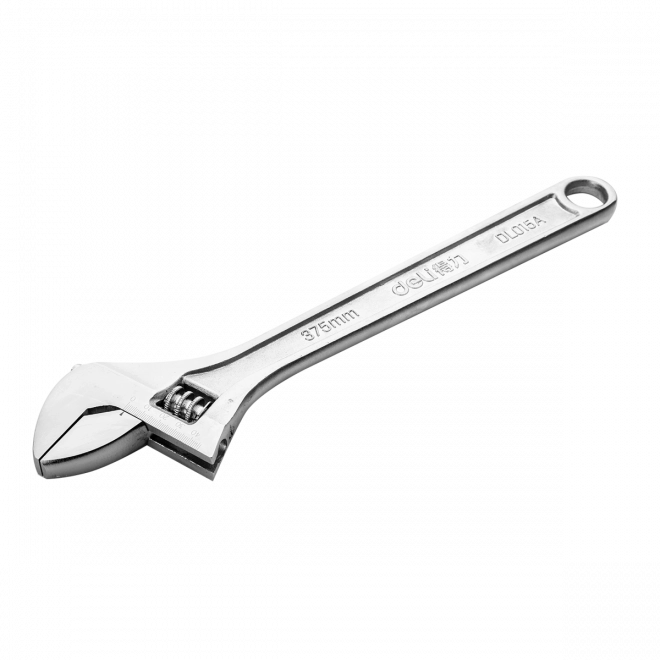 Nastavitelný klíč 15" Deli Tools EDL015A (stříbrný)