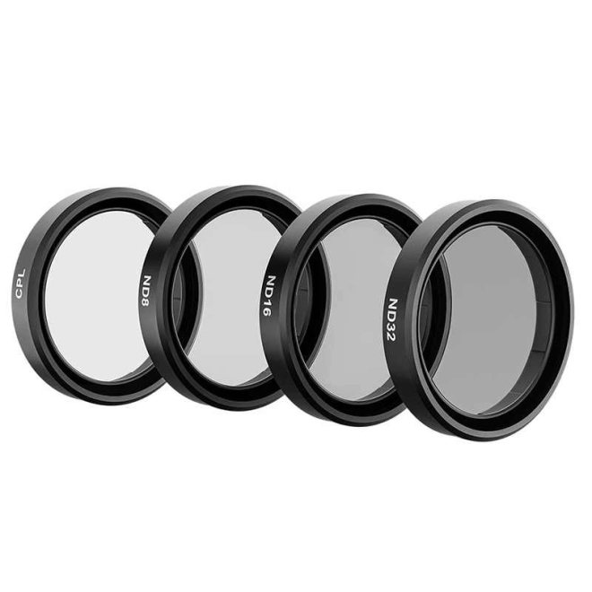 Sada filtrů TELESIN CPL/ND8/ND16/ND32 pro DJI Action 3 / 4