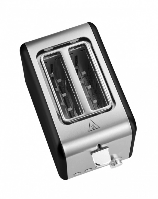 Toustovač Inox Černý