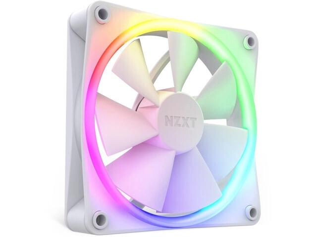Bílý RGB ventilátor 120 mm NZXT