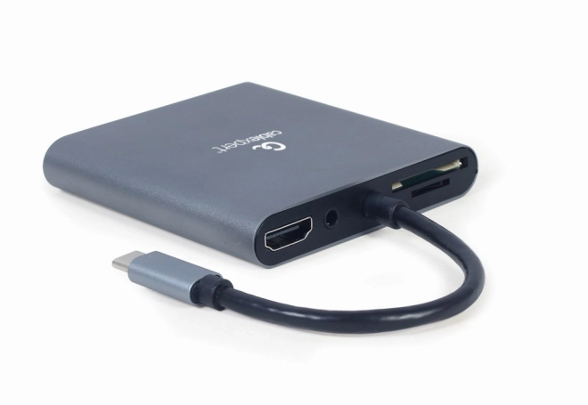 Adaptér USB-C Rozbočovač HDMI USB-C PD VGA USB 3.0 Zvuková karta