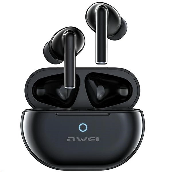 Stereofonní sluchátka T61 TWS Bluetooth černá