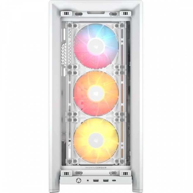 Modulární počítačová skříň FRAME 4000D RS ARGB bílá Mid Tower ATX