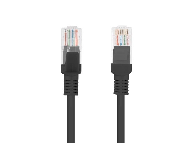 Patchcord cat.5e 3.0M UTP černý