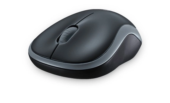 M185 Bezdrátová myš 910-002238 šedá