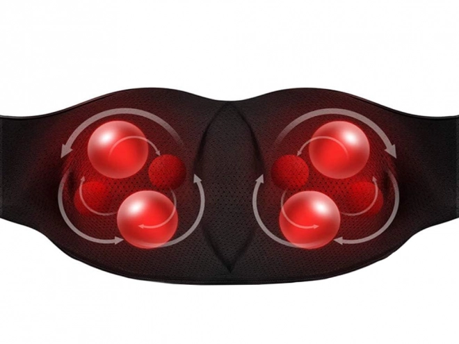 Elektrický masážní pás na tělo Shiatsu