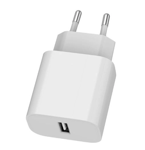 Univerzální USB nabíječka 2.4A bílá