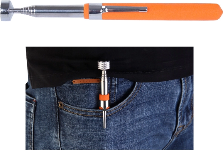 Teleskopický dosah až 83,5 cm