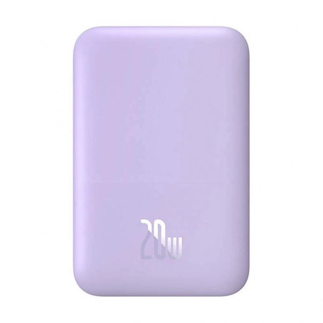 Mini powerbanka Baseus 6000 mAh 20W fialová