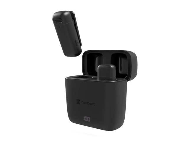 Bezdrátový klopový mikrofon USB-C Natec Hopper