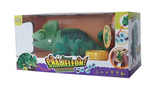 Úžasný chameleon na ovládání