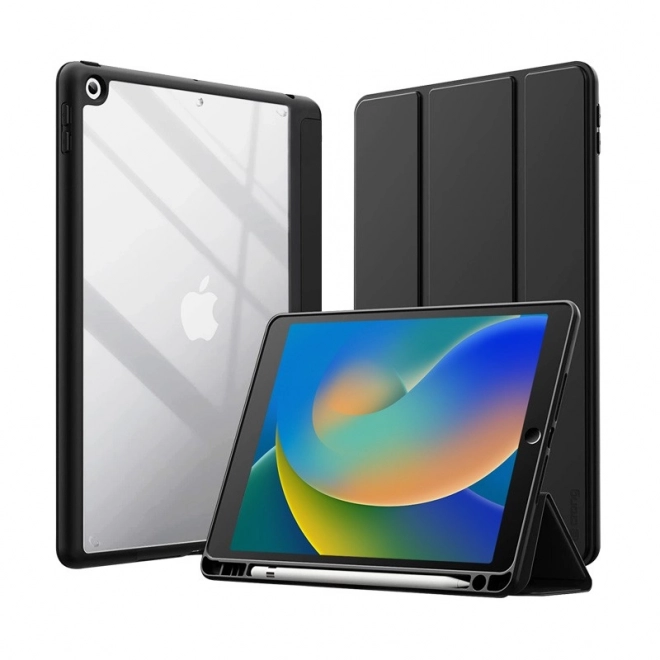 Pouzdro PrimeFolio pro iPad 10.2 (2021-2019) se stojánkem a držákem Apple Pencil