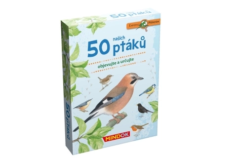MINDOK Expedice Příroda: 50 našich ptáků